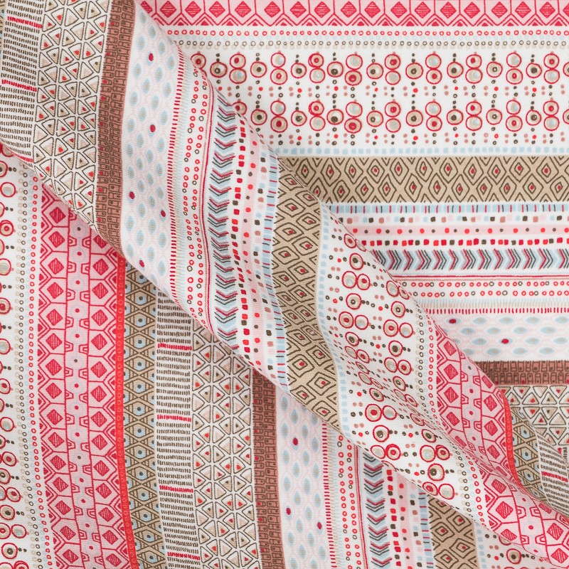 Mesh Fabric Nordic Red - Ribes y Casals