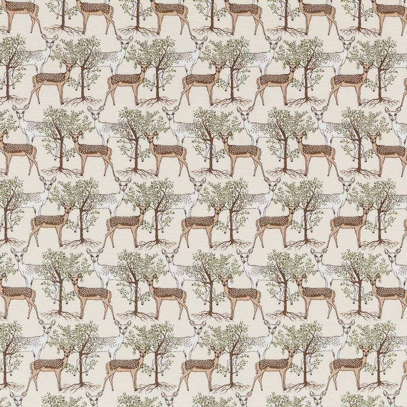 Mesh Fabric Reindeer Cream - Ribes y Casals
