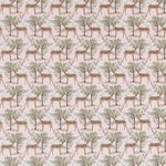 Mesh Fabric Reindeer Pink - Ribes y Casals
