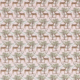 Mesh Fabric Reindeer Pink - Ribes y Casals