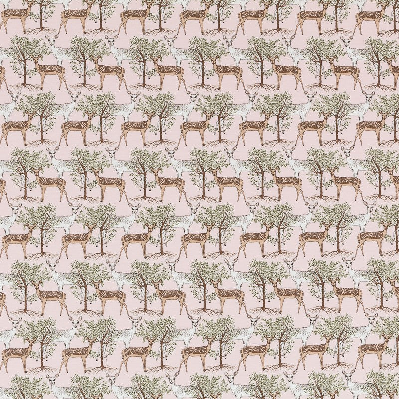 Mesh Fabric Reindeer Pink - Ribes y Casals