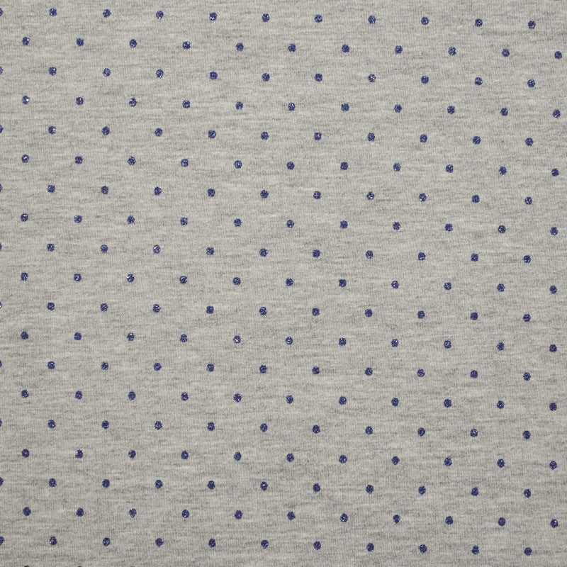 Glitter Dots Jersey Blue - Ribes y Casals