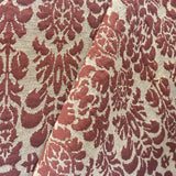 Jacquard Jersey Baroque Garnet - Ribes y Casals