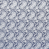 Jersey Lycra Flowers Navy - Ribes y Casals
