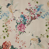 Satin Mikado Birds Light Stone - Ribes y Casals