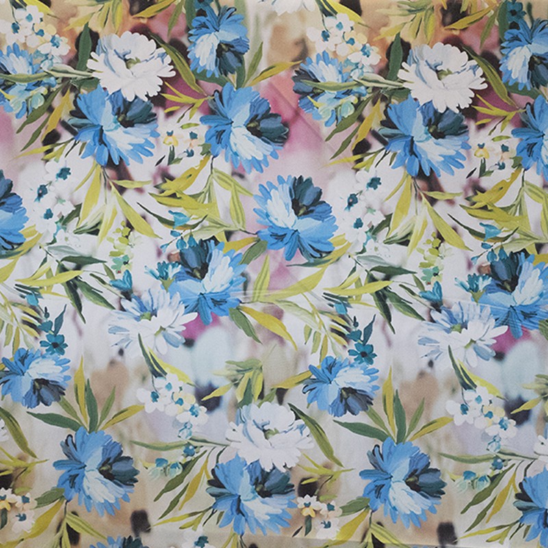 Satin Mikado Tropical Turquoise - Ribes y Casals