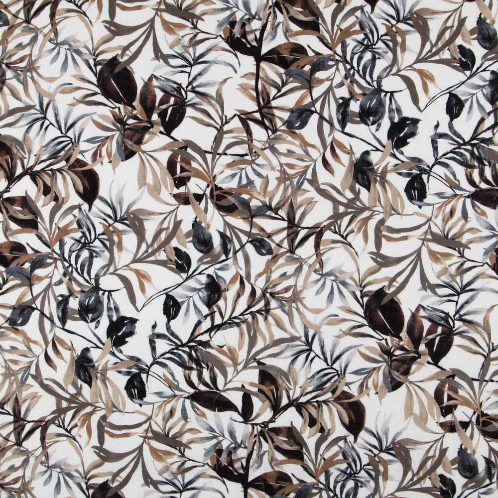 Tropic Rustic Fabric Brown - Ribes y Casals