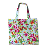Twill Decoration Carnations Blue - Ribes y Casals