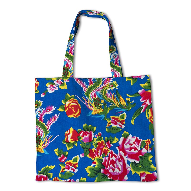 Twill Decoration Carnations Strong Blue - Ribes y Casals