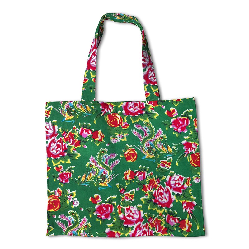 Twill Decoration Carnations Green - Ribes y Casals