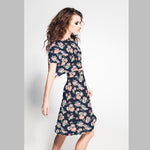 Satin Cretonne Fabric Navy - Ribes y Casals