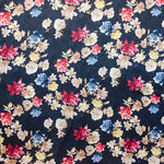 Satin Flower Black Background - Ribes y Casals