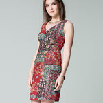 Satin Fabric India Red - Ribes y Casals