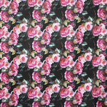 Flower Shantung Black - Ribes y Casals