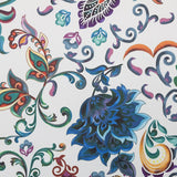Stretch Oriental Flower Blue - Ribes y Casals
