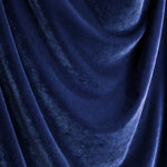 Tela Terciopelo Elástico Azul Marino - Ribes y Casals