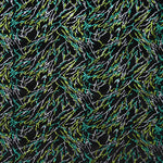 Stretch Velvet Fabric Green Stripes - Ribes y Casals
