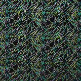 Stretch Velvet Fabric Green Stripes - Ribes y Casals