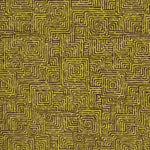 Printed Velvet Fabric Yellow Squares - Ribes y Casals