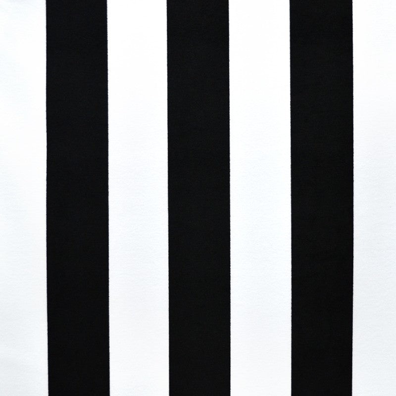 Printed Velvet Fabric White Stripes - Ribes y Casals
