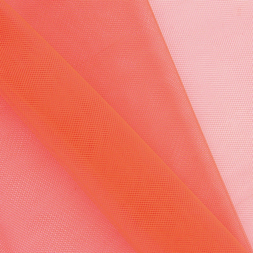 Fluor Orange Tulle Illusion - Ribes y Casals