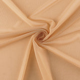 Tulle Lycra Flesh Dark Tulle Fabric - Ribes y Casals