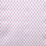 Villela Cotton Fabric, Baby-Pink Background - Ribes y Casals