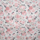 Printed Villela Fabric Flowers Pink - Ribes y Casals