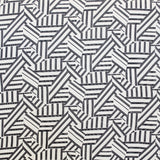 Viscose Africa Stripe Black - Ribes y Casals