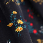 Blue Night Botanical Viscose - Ribes y Casals