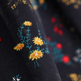 Blue Night Botanical Viscose - Ribes y Casals