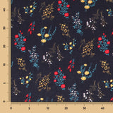 Blue Night Botanical Viscose - Ribes y Casals