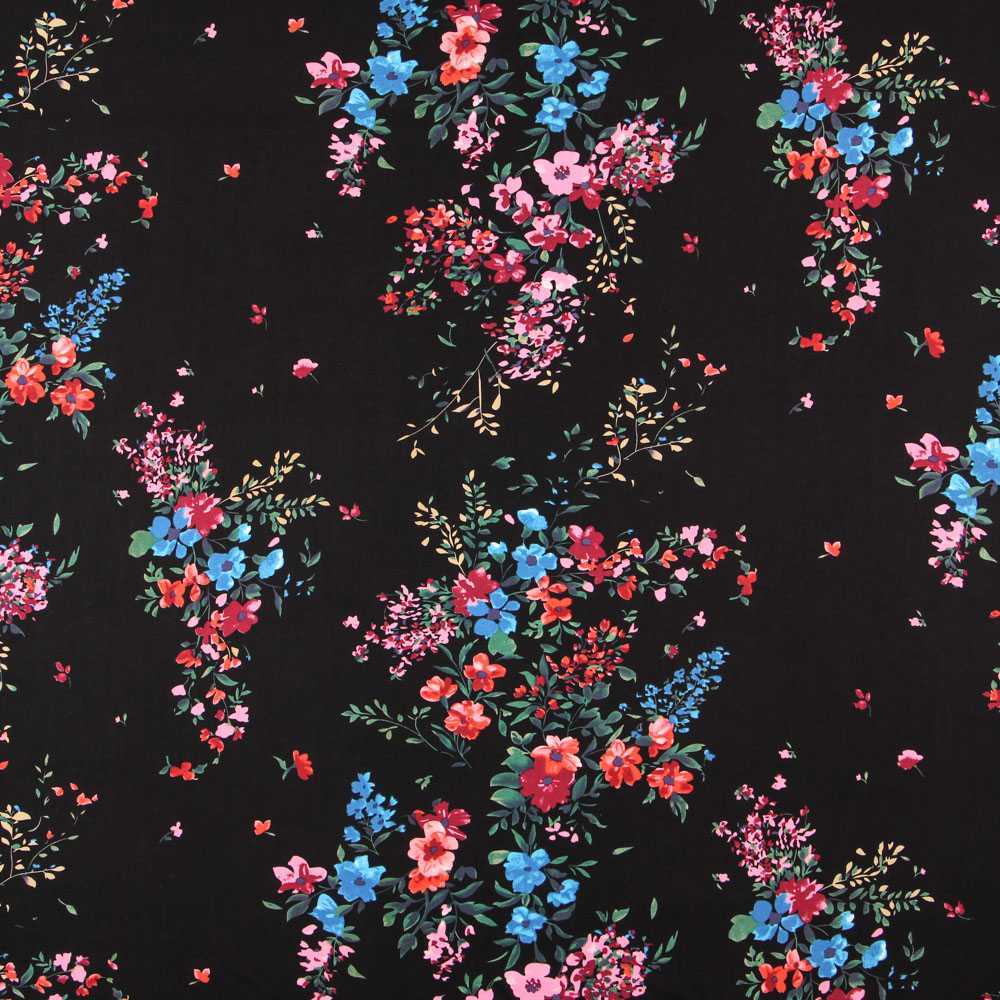 Black Viscose Bouquet - Ribes y Casals