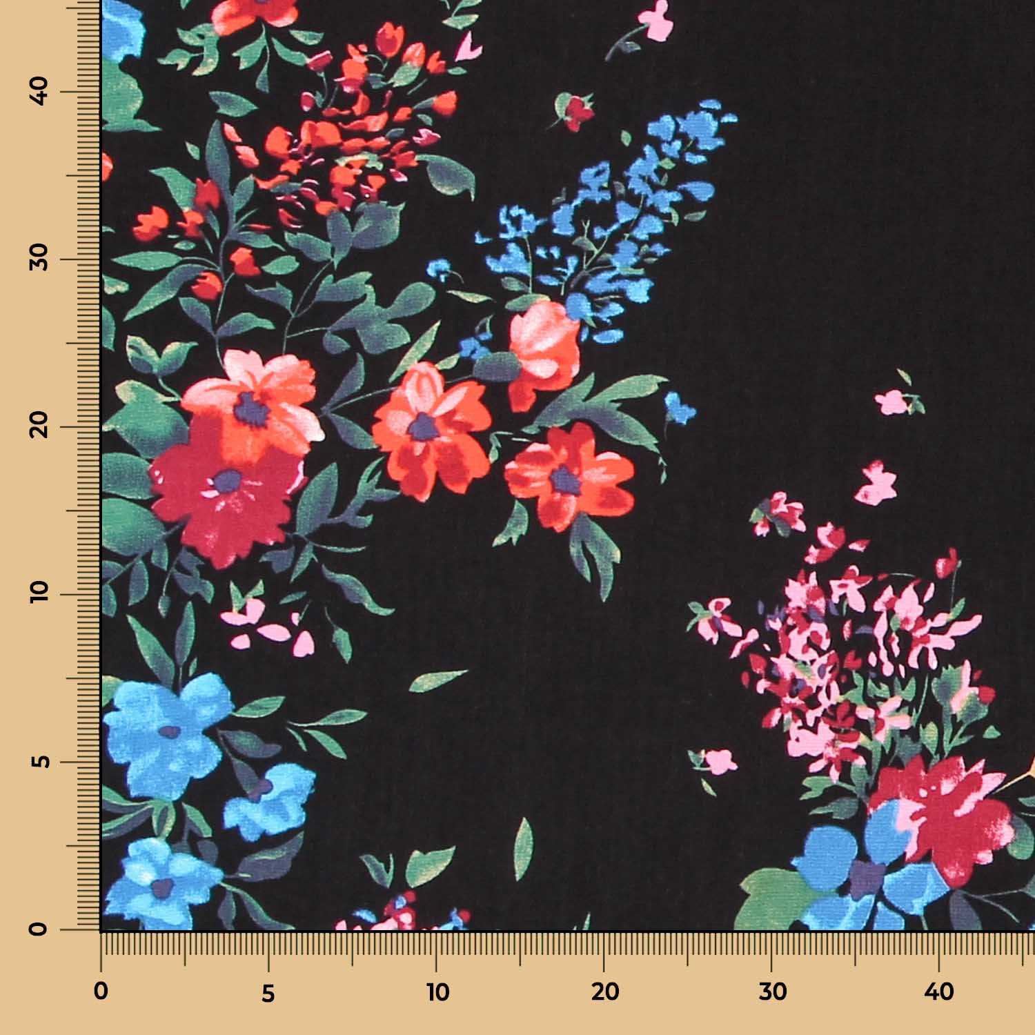 Black Viscose Bouquet - Ribes y Casals