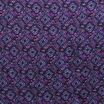 Viscose Fabric Bouquet Print Lilac - Ribes y Casals