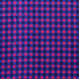 Printed Viscose Square Print Fuchsia - Ribes y Casals