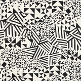 Viscose Fabric Ethnic Print Black and White - Ribes y Casals