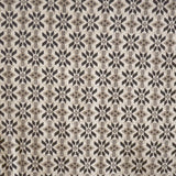 Viscose Fabric Aztec Flower Print Grey - Ribes y Casals