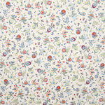 Printed Viscose Fabric Flowers Off White - Ribes y Casals