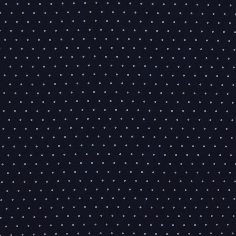 Viscose Fabric Polka dot Print White - Ribes y Casals