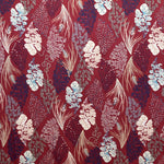 Viscose Flower Red Ruby - Ribes y Casals