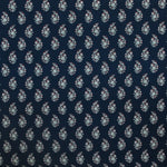Viscose Geometric Branchs Navy - Ribes y Casals