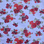 Tela Estampada Cuadro Círculo Azul Marino - Ribes y Casals