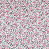 Viyela Fabric Cretonne Flower Pink - Ribes y Casals