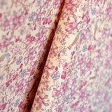 Viyela Liberty Flower Cream Background - Ribes y Casals