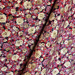 Viyela Viscose Flower Fuchsia - Ribes y Casals