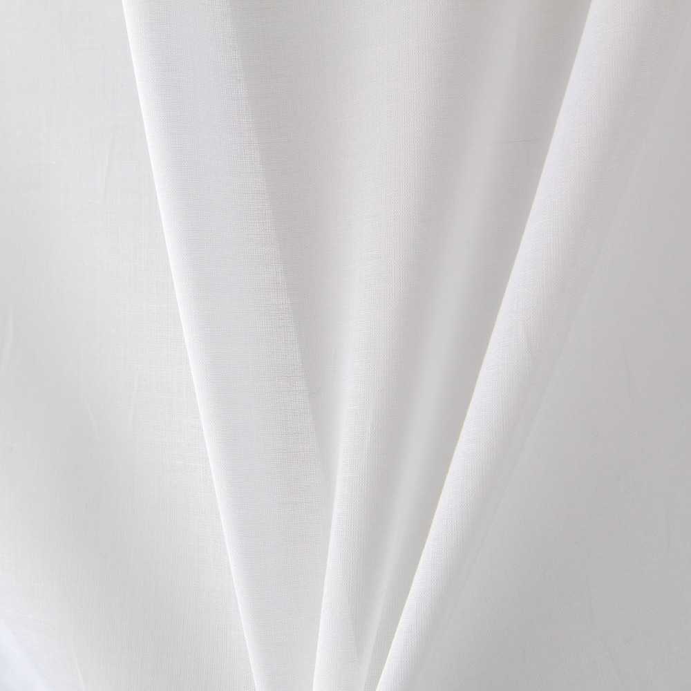 Retal Tela Voile Algodón Blanco Natural 140x150 cm - Ribes y Casals