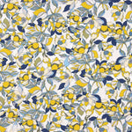 Yellow Floral Viscose Crepe - Ribes y Casals