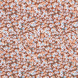 Brown Garden Crepe Fabric - Ribes y Casals