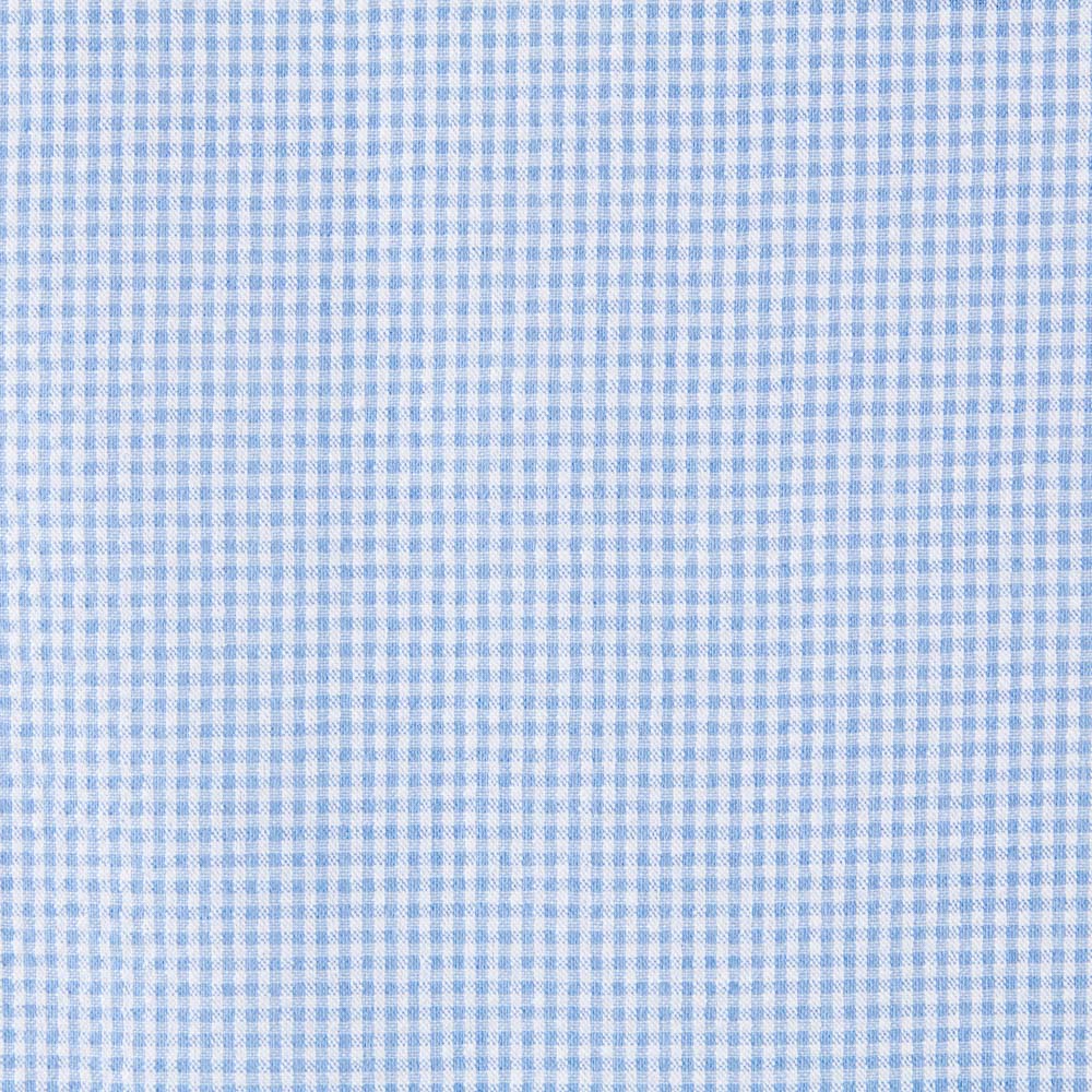 Seersucker Mini Blue Mix Check - Ribes y Casals